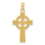 14k Celtic Cross Pendant