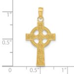 14k Celtic Cross Pendant - Image 3