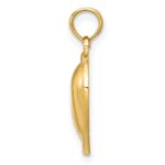 14k Polished Domed Heart Pendant - Image 2