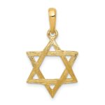 14K Star of David Pendant