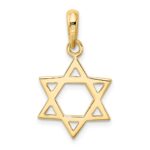 14K Star of David Pendant - Image 3