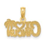 14k I HEART CANCUN Cut-out Charm - Image 4