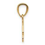 14k Polished Music Notes and Treble Clef Pendant - Image 2