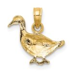 14K Goose Charm - Image 4
