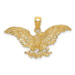 14K Eagle with Wings Spread Charm