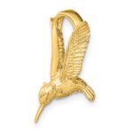14K 3-D Hummingbird Chain Slide - Image 5