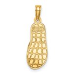 14K 3-D Enamel Anchor On Stripe Flip-Flop Charm - Image 4