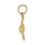 14k Mini Daisy Flower Charm - Image 2