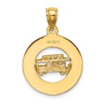 14K SAN FRANCISCO with Cable Car Charm - Image 4