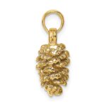 14K 3-D Pinecone Charm - Image 2