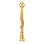 14K 3-D Clarinet Charm - Image 2