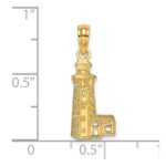 14K Lighthouse Charm - Image 3
