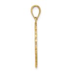 14K JAMAICA and Palm Tree Disk Charm - Image 2