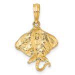 14K Stingray Charm - Image 4