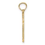 14K NAPLES Palm Tree Charm - Image 2