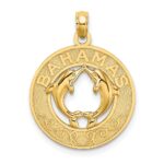 14K BAHAMAS Dolphin Charm