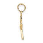 14K Polished Mini Dancing Starfish Charm - Image 2