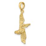 14K 3-D Pelican Flying Charm - Image 5