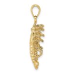 14K Polished Florida Lobster Charm - Image 2