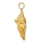 14K Conch Shell Charm - Image 2