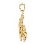 14K Lobster with Moveable Claws Pendant - Image 2