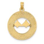 14K CHARLESTON Bridge Charm - Image 4