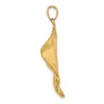 14k Polished Large Stingray Charm - Image 2