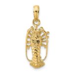 14K Florida Lobster Charm