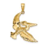 14K Flying Pelican Charm - Image 4