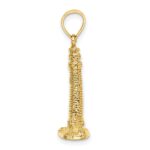 14K 3D Cape May NJ Lighthouse Charm - Image 2