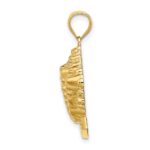 14K BAHAMAS Conch Shell Charm - Image 2