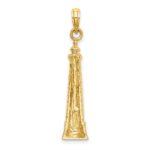 14K 2-D Cape Hatteras Lighthouse Charm - Image 4
