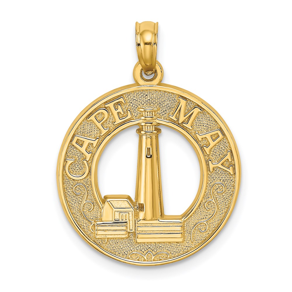 K8274.jpg 14K CAPE MAY with Lighthouse Charm - Image 1