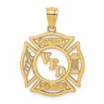 14K VFD DWIGHT MEMBER In Shield Charm