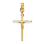 14K INRI Crucifix Charm - Image 4