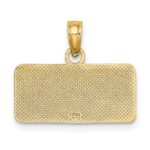 14K OBX NORTH CAROLINA License Plate Charm - Image 4