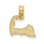 14K CAPE COD Map Charm - Image 4