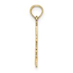 14K Polished Engraved #1 STEP MOM Charm - Image 2