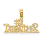 14K #1 DISPATCHER Charm