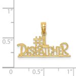 14K #1 DISPATCHER Charm - Image 3