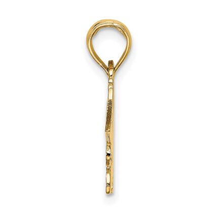 14k I'D RATHER BE FLYING Charm