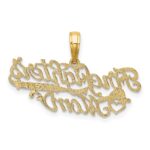 14k FIREFIGHTER'S MOM Charm - Image 4