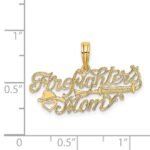 14k FIREFIGHTER'S MOM Charm - Image 3