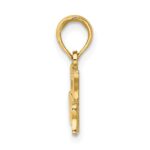 14k I HEART MY FIREFIGHTER Charm - Image 2