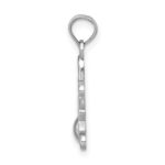 14K White Gold Little Boy Pendant - Image 2