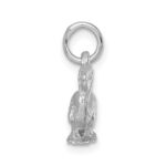 Sterling Silver Rhodium-plated Pelican Pendant - Image 2