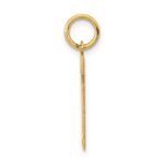 14k Small Polished Number 11 Charm - Image 2