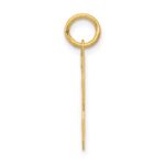 14k Small Polished Number 33 Charm - Image 2