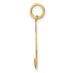 14k Medium Satin Number 94 Charm - Image 2