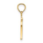 14k Polished Number 7 Pendant - Image 2